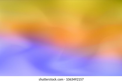 Light Blue, Yellow vector abstract bright pattern. A completely new color illustration in a vague style. The blurred design can be used for your web site.