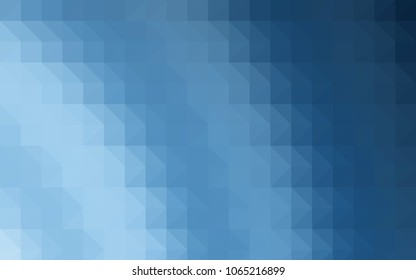Light Blue, Yellow vector abstract polygonal background. Shining illustration, which consist of triangles. The best triangular design for your business.