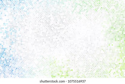 Light Blue, Yellow vector abstract textured polygonal background. Blurry rectangular design. The pattern with repeating rectangles can be used for background.