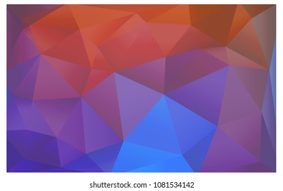 Light Blue, Yellow vector abstract textured polygonal background. Blurry triangle design. Pattern can be used for background.