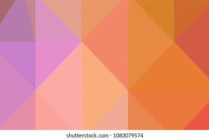 Light Blue, Yellow vector abstract polygonal template. Shining colored illustration in a new style. The polygonal design can be used for your web site.