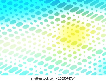 Light Blue, Yellow vector abstract doodle texture. A completely new color illustration in doodle style. The pattern can be used for coloring books and pages for kids.