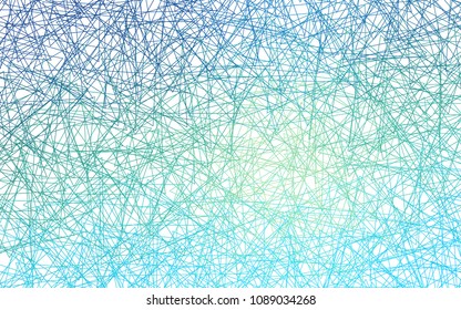 Light Blue, Yellow vector abstract colorful background, which consist of triangles. Pattern with colored triangles on white background.