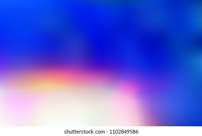 Light Blue, Yellow vector abstract bright texture. Brand-new colored illustration in blurry style with gradient. The template can be used as a background of a cell phone.