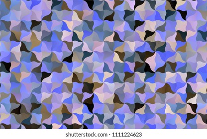 Light Blue, Yellow vector abstract blurred pattern. A vague circumflex abstract illustration with gradient. The best blurred design for your business.