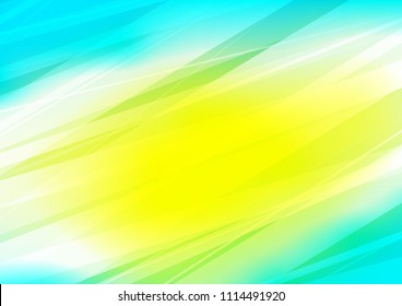 Light Blue, Yellow vector abstract doodle texture. Brand new colored illustration in blurry style with doodles. The elegant pattern can be used as a part of a brand book.