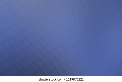 Light Blue, Yellow vector abstract mosaic template. An elegant bright illustration with gradient. The completely new template can be used for your brand book.