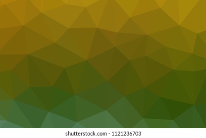 Light Blue, Yellow vector abstract mosaic pattern. A sample with polygonal shapes. Template for cell phone's backgrounds.