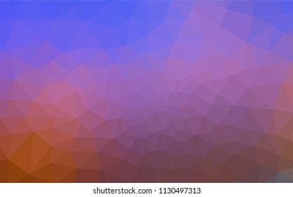 Light Blue, Yellow vector abstract polygonal background. Elegant bright polygonal illustration with gradient. Brand new design for your business.