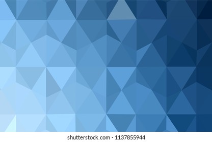 Light Blue, Yellow vector abstract polygonal background. Modern abstract illustration with triangles. A new texture for your web site.