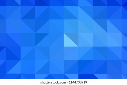 Light Blue, Yellow vector abstract polygonal background. Shining colorful illustration with triangles. A new texture for your web site.