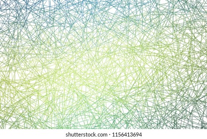 Light Blue, Yellow vector abstract colorful background, which consist of triangles. Pattern with colored triangles on white background.