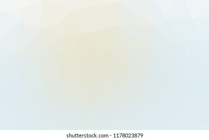 Light Blue, Yellow vector abstract mosaic background. A sample with polygonal shapes. The template can be used as a background for cell phones.