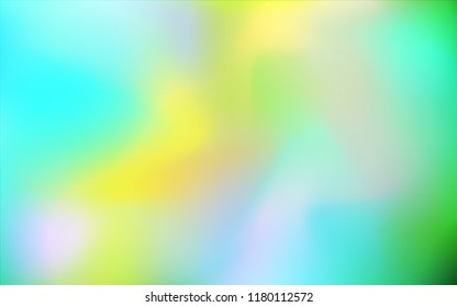 Light Blue, Yellow vector abstract blurred background. Colorful abstract illustration with gradient. Brand-new design for your business.