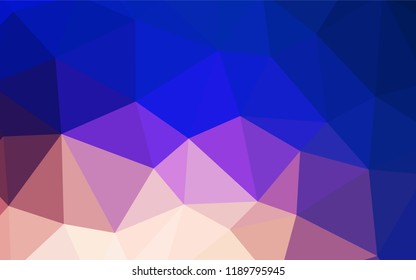 Light Blue, Yellow vector abstract polygonal background. Elegant bright polygonal illustration with gradient. Pattern for a brand book's backdrop.