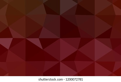 Light Blue, Yellow vector abstract mosaic background. Elegant bright polygonal illustration with gradient. The polygonal design can be used for your web site.