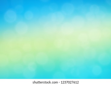 Light Blue, Yellow vector abstract template. A vague abstract illustration with gradient. Brand new style for your business design.