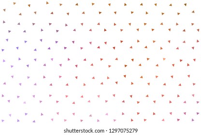 Light Blue, Yellow vector  abstract polygonal background. Triangular geometric sample with gradient.  New template for your brand book.