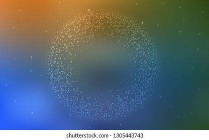 Light Blue, Yellow vector abstract bright pattern. Colorful illustration in abstract style with gradient. New design for your business.