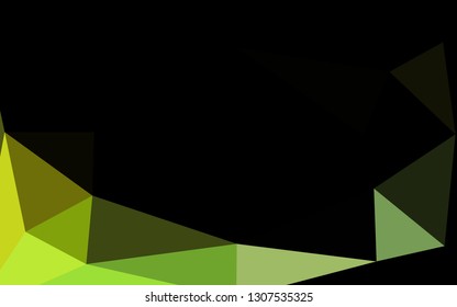 Light Blue, Yellow vector abstract mosaic backdrop. Colorful abstract illustration with gradient. Brand new design for your business.
