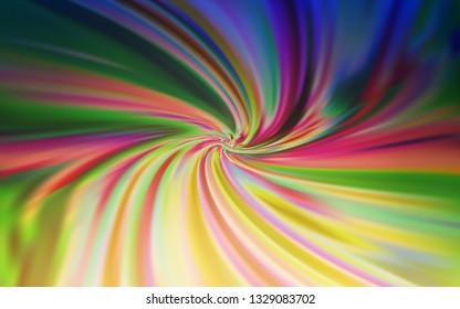 Light Blue, Yellow vector abstract layout. Shining colored illustration in smart style. Background for a cell phone.
