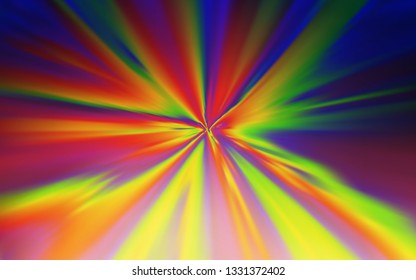 Light Blue, Yellow vector abstract bright template. Glitter abstract illustration with gradient design. Blurred design for your web site.