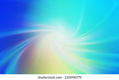 Light Blue, Yellow vector abstract blurred background. Shining colored illustration in smart style. Background for designs.