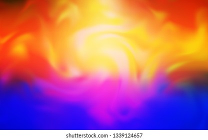 Light Blue, Yellow vector abstract blurred background. An elegant bright illustration with gradient. Smart design for your work.