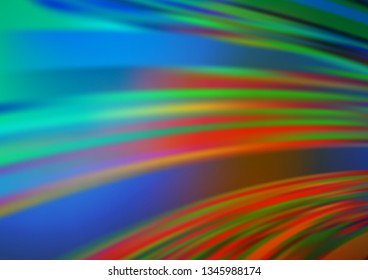 Light Blue, Yellow vector abstract background. Creative illustration in halftone style with gradient. The background for your creative designs.