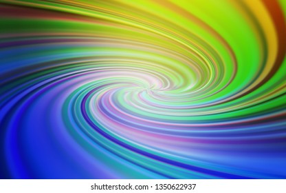 Light Blue, Yellow vector abstract layout. New colored illustration in blur style with gradient. Smart design for your work.