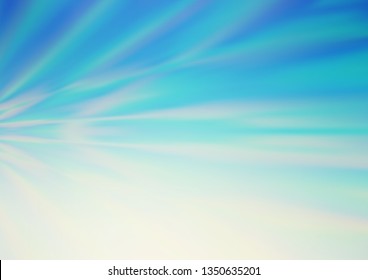 Light Blue, Yellow vector abstract template. A completely new color illustration in a bokeh style. The elegant pattern for brand book.