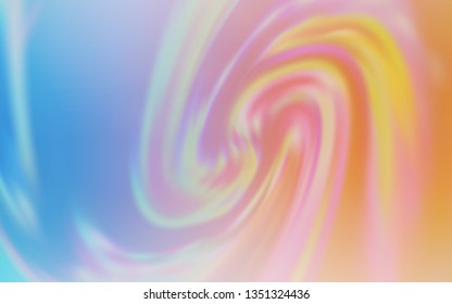 Light Blue, Yellow vector abstract blurred background. Modern abstract illustration with gradient. Background for a cell phone.
