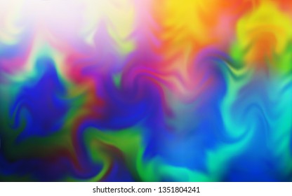 Light Blue, Yellow vector abstract layout. Shining colored illustration in smart style. New design for your business.