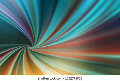 Light Blue, Yellow vector abstract blurred background. Shining colored illustration in smart style. New design for your business.