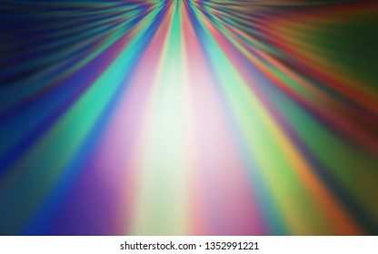 Light Blue, Yellow vector abstract bright template. A completely new colored illustration in blur style. The best blurred design for your business.