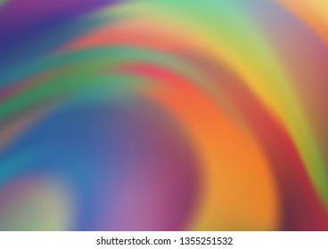 Light Blue, Yellow vector abstract bright template. A vague abstract illustration with gradient. A completely new template for your design.