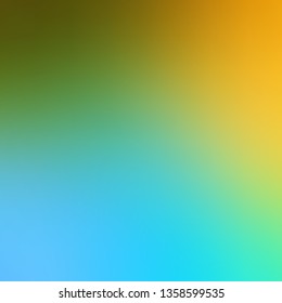 Light Blue, Yellow vector abstract bright template. New colorful illustration in blur style with gradient. New side for your design.