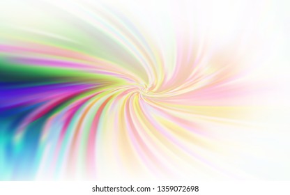 Light Blue, Yellow vector abstract blurred background. Creative illustration in halftone style with gradient. Completely new design for your business.