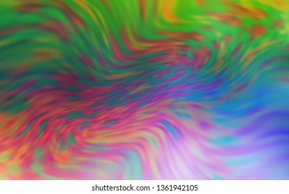 Light Blue, Yellow vector abstract blurred background. Colorful illustration in abstract style with gradient. Smart design for your work.