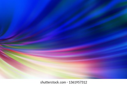 Light Blue, Yellow vector abstract blurred layout. Glitter abstract illustration with gradient design. New design for your business.