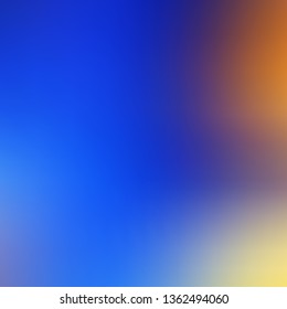 Light Blue, Yellow vector abstract background. Abstract illustration with gradient blur design. New design for your web apps.
