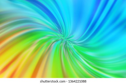 Light Blue, Yellow vector abstract bright template. Modern abstract illustration with gradient. New style for your business design.
