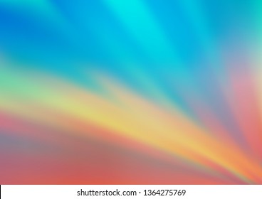 Light Blue, Yellow vector abstract background. Shining colorful illustration in a Brand new style. The elegant pattern for brand book.