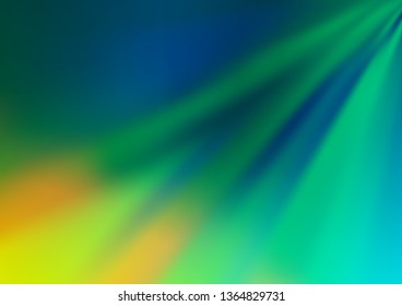 Light Blue, Yellow vector abstract bright template. Shining colorful illustration in a Brand new style. A new texture for your design.
