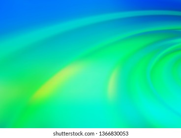 Light Blue, Yellow vector abstract blurred background. Modern geometrical abstract illustration with gradient. The elegant pattern for brand book.