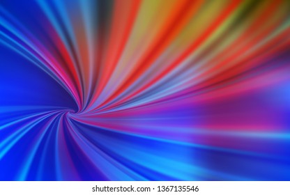 Light Blue, Yellow vector abstract bright texture. Shining colored illustration in smart style. New design for your business.