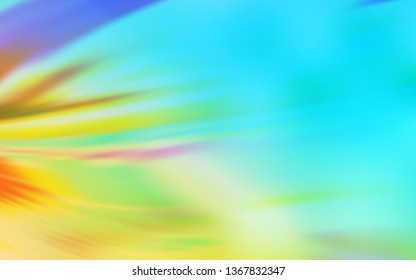 Light Blue, Yellow vector abstract bright texture. Colorful abstract illustration with gradient. Background for designs.