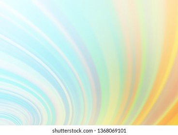 Light Blue, Yellow vector abstract bright background. A vague abstract illustration with gradient. The template for backgrounds of cell phones.