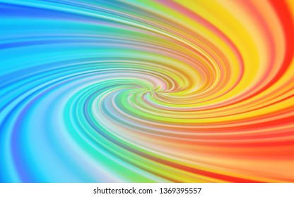 Light Blue, Yellow vector abstract bright template. Glitter abstract illustration with gradient design. Completely new design for your business.