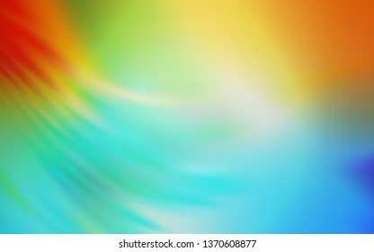 Light Blue, Yellow vector abstract blurred layout. Modern abstract illustration with gradient. The best blurred design for your business.